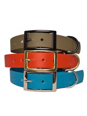 Halsband BioThane® mit Gürtelschnalle 25mm
