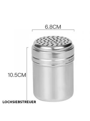 Nasenarbeit - Lochstreuer Edelstahl